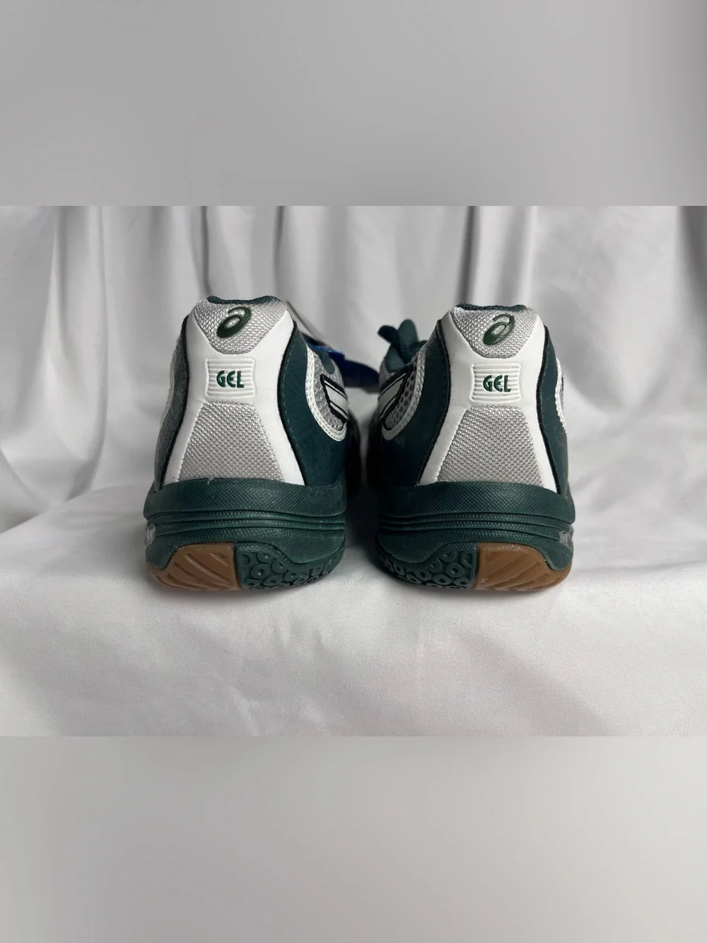 ASICS Womens GEL-1130V Sneakers in Dark Green, GEL Technology.